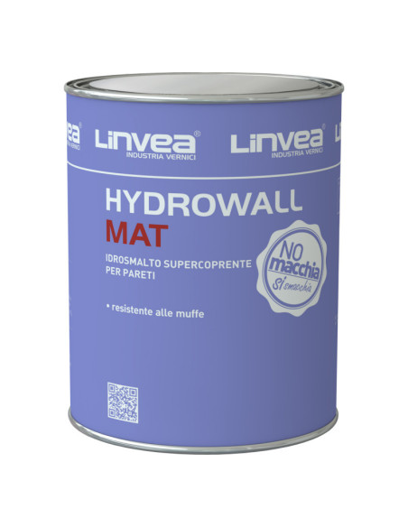 Smalto Murale Opaco HYDROWALL MAT Linvea