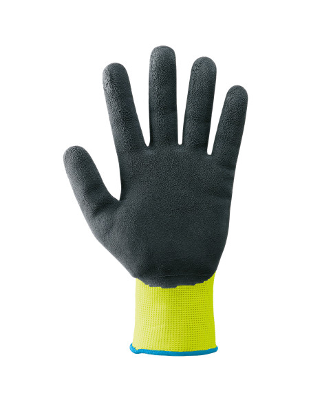 Guanto da Lavoro Neri Nylon con Palmo in Lattice