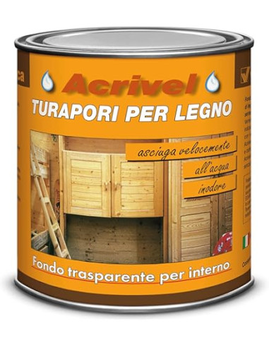 Fondo Turapori Trasparente ACRIVEL Veleca