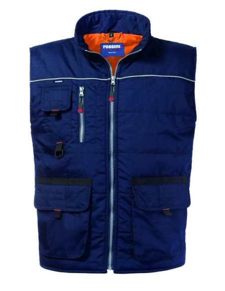 Gilet Imbottito da Lavoro Rossini Morgan Blu