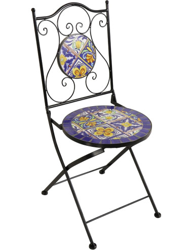 Set Bistrot Mosaico Cannes – Tavolo ø60cm + 2...