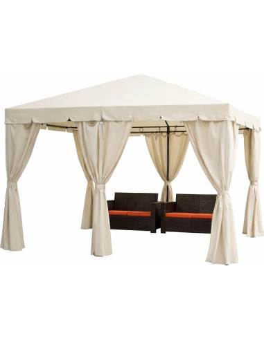 Gazebo da Giardino Armonia 3x4m in Acciaio –...