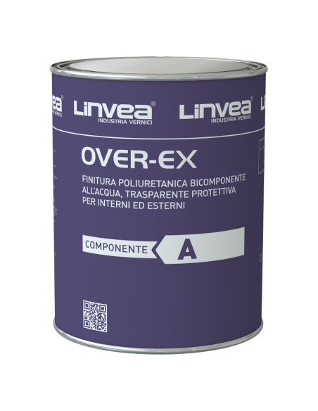 Finitura Poliuretanica Trasparente Lucida OVER-EX Linvea