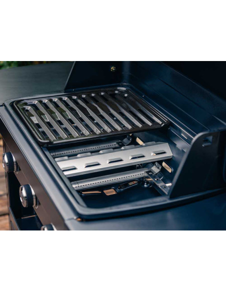 Barbecue a Gas Campingaz Compact 3 LS 3 Bruciatori con Fornello Laterale