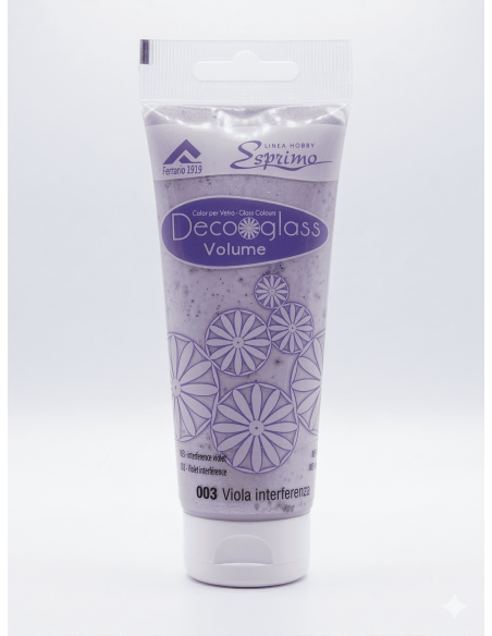 Colore a Rilievo per Vetro Ferrario Decoglass Volume