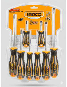 Set 8 Cacciaviti INGCO HKSD0828 Cr-V