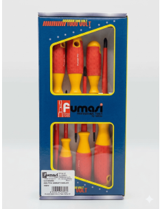 Set 6 Giraviti Isolati 1000V Fumasi 094069