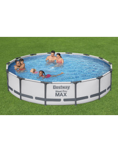 Piscina Fuori Terra Bestway Steel Pro MAX Rotonda 427×84 cm 2