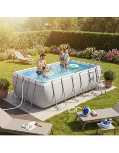 Piscina Fuori Terra Bestway Power Steel 412×201×122 cm 2