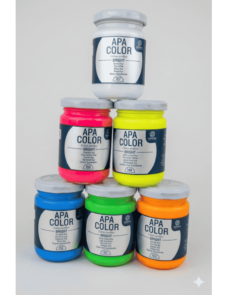 Colori Acrilici Ferrario Apa Color Bright 150 ml