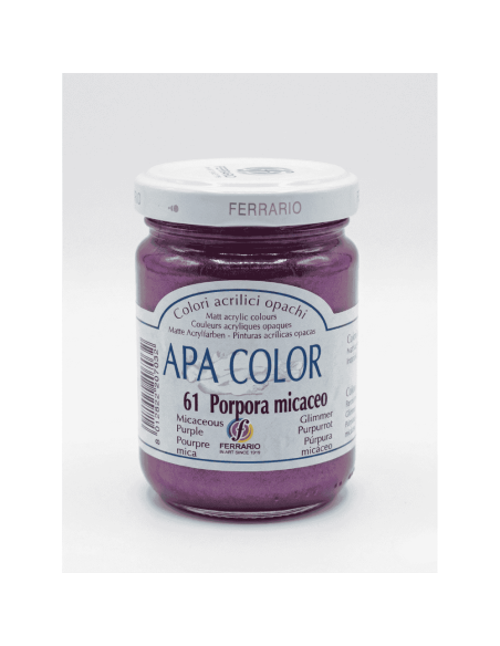Colori Acrilici Ferrario Apa Color Matt 150 ml