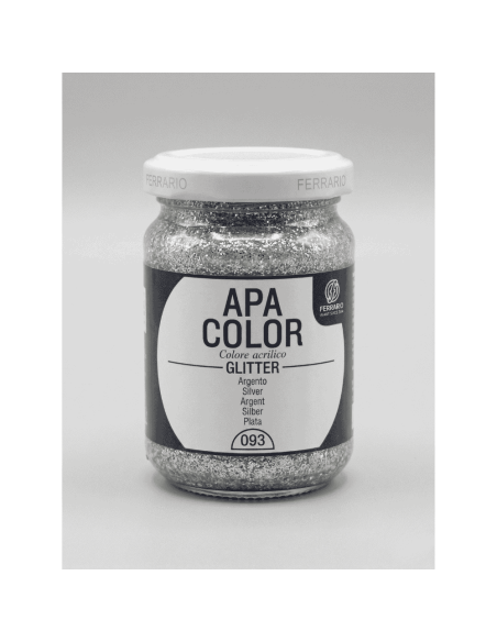 Colori Acrilici Ferrario Apa Color Glitter 150 ml