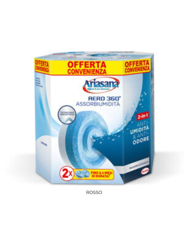 Ariasana Ricarica AERO 360 TAB Inodore 2X450