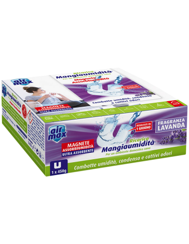 Air Max Ricarica Sali Mangiaumidità Lavanda 450g