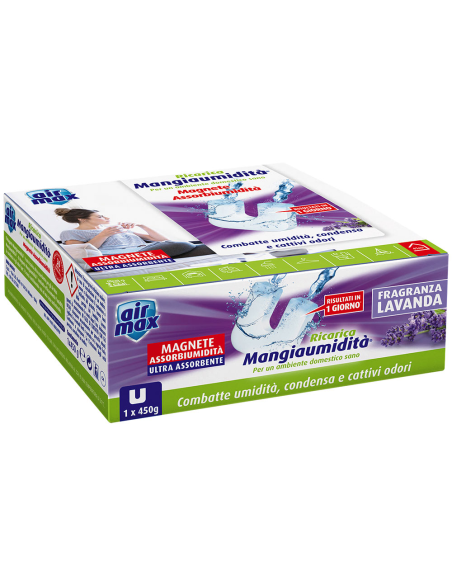 Air Max Ricarica Sali Mangiaumidità Lavanda 450g