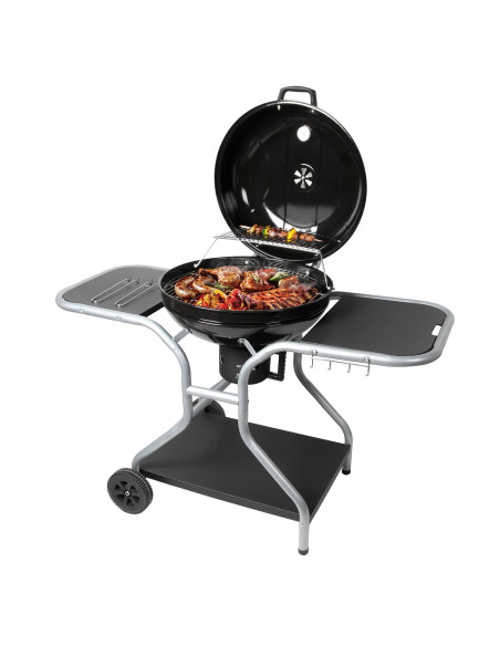 Barbecue a Carbone Stromboli Rotondo con Ripiani e Termometro Ø54 cm