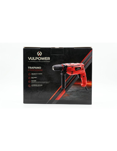 Trapano a Percussione Vulpower 500W Mandrino 13 mm