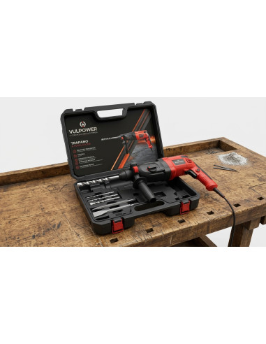 Tassellatore Vulpower 800W 3J con Punte,...
