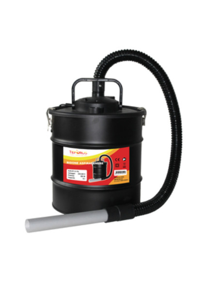Bidone Aspiracenere Fuocovivo Teporus 800W 15 Litri Filtro HEPA