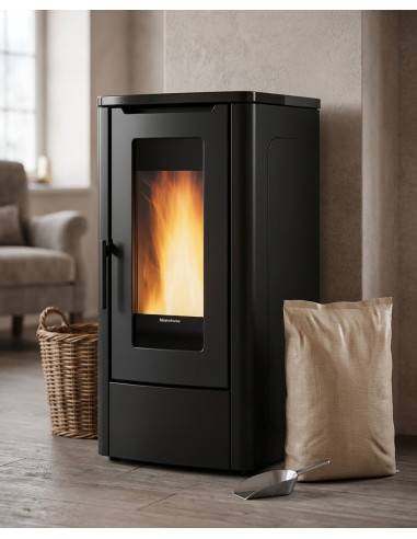 Stufa a Pellet Canalizzata Extraflame Teorema...