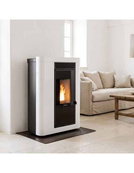 Stufa a Pellet Canalizzata Slim Extraflame Annabella Plus 5.0 9kW