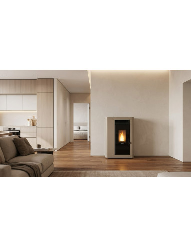 Stufa a Pellet Canalizzata Slim Extraflame...