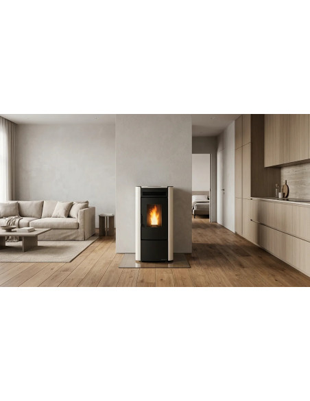 Stufa a Pellet Ventilata Extraflame Ketty 5.0 6,5kW