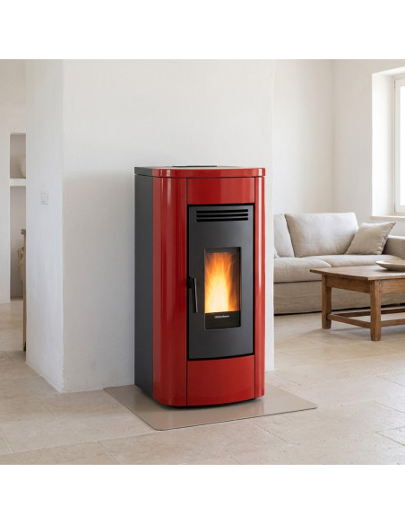Stufa a Pellet Canalizzata Extraflame Klaudia Plus 5.0 8kW
