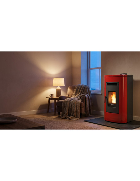 Stufa a Pellet Canalizzata Extraflame Klaudia Plus 5.0 8kW