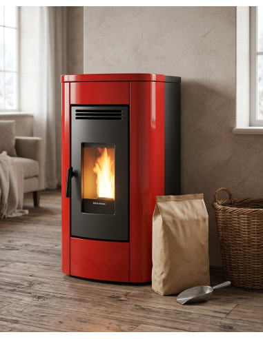 Stufa a Pellet Canalizzata Extraflame Klaudia...
