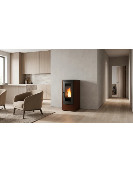 Stufa a Pellet Canalizzata Extraflame Dahiana Plus 5.0 10kW
