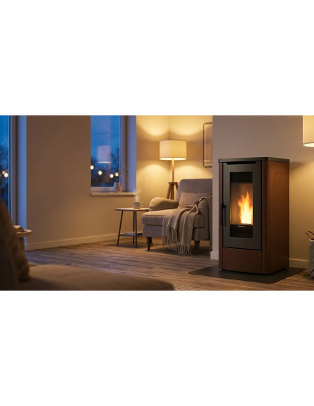 Stufa a Pellet Canalizzata Extraflame Dahiana Plus 5.0 10kW